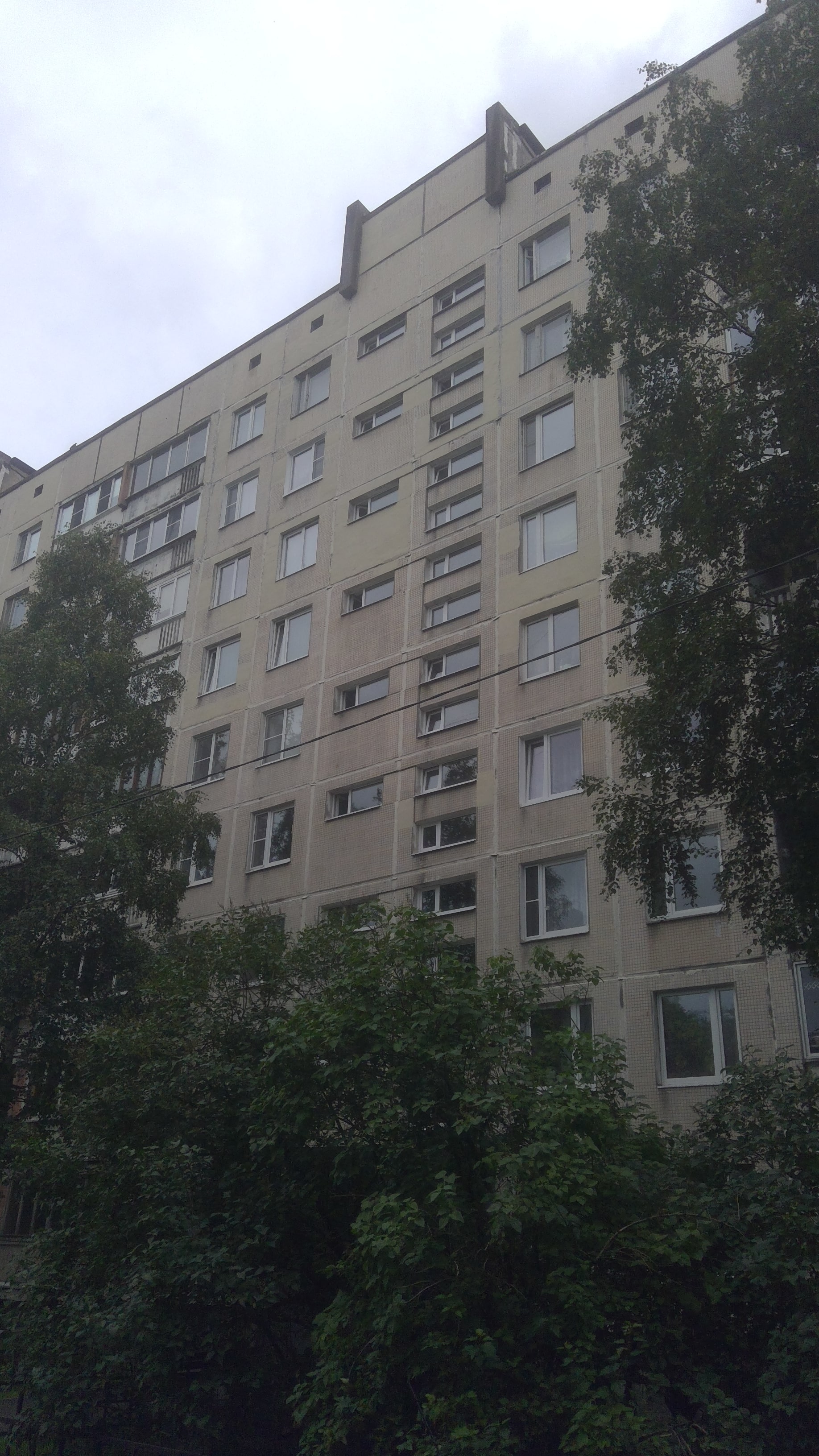 Ремонт фасада ул. Есенина д. 26 корп. 1( 3 пар. двор )